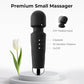 NoirRelief Black Clitoral Wand Vibrator