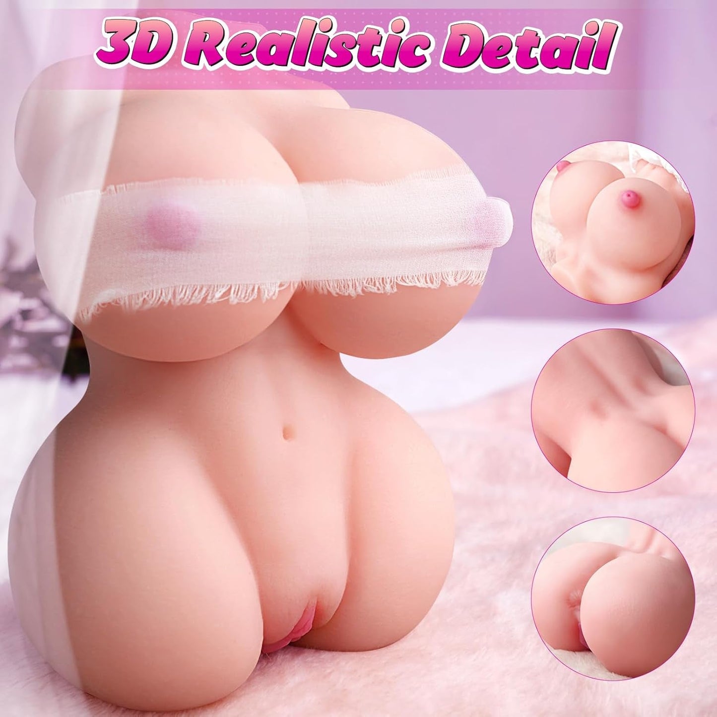 MiniVixen Portable Mini Torso Male Masturbator