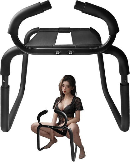 Silla sexual AxisControl con apoyabrazos y correas elásticas