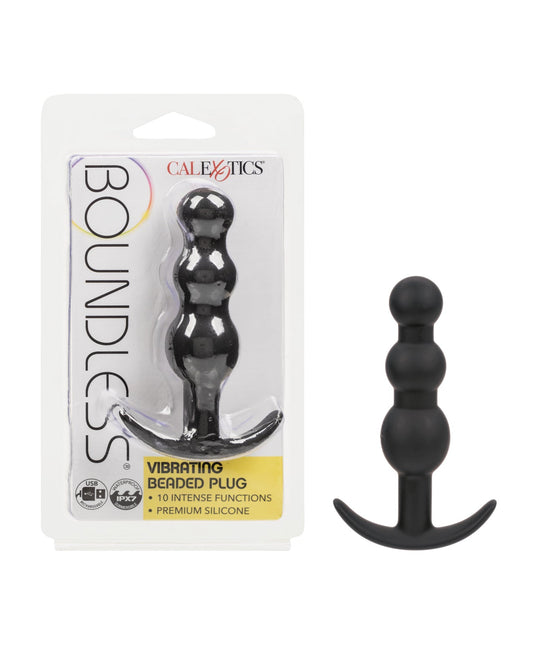 Boundless Vibrating Beaded Anal Plug