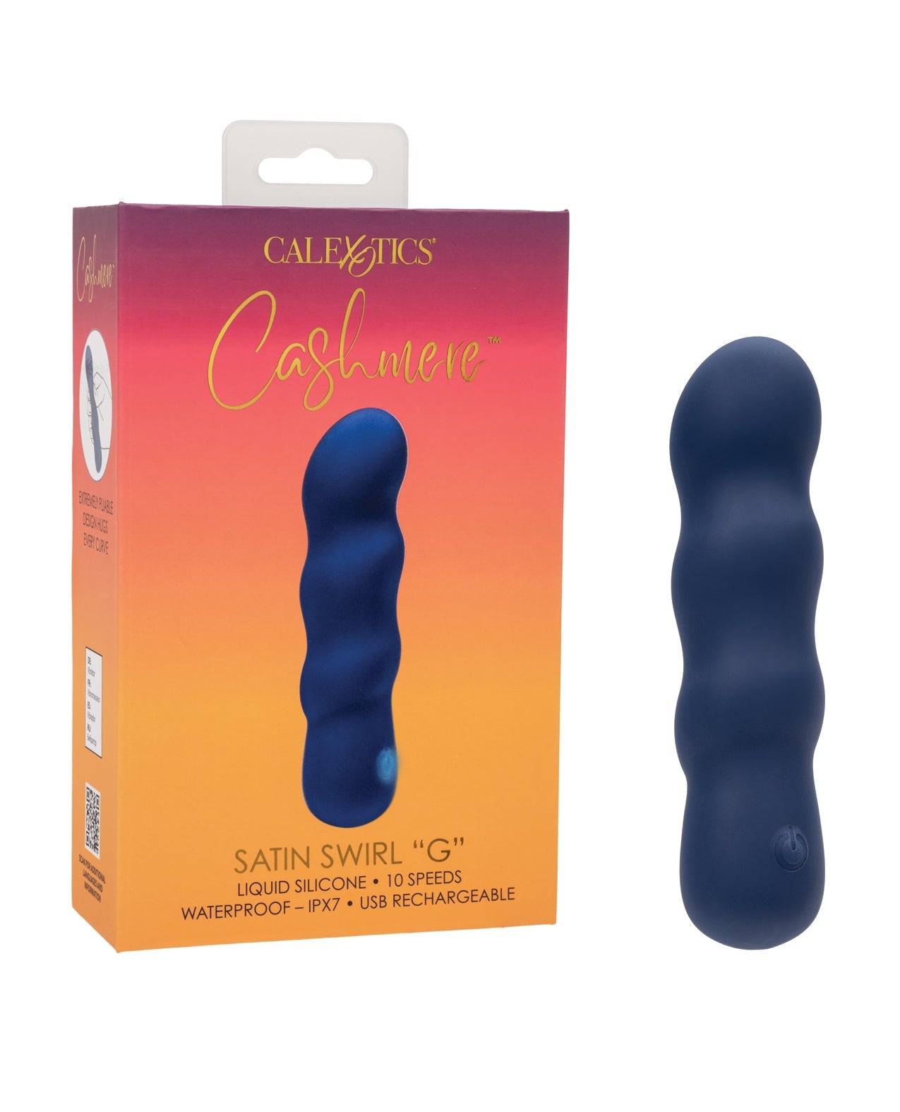 Vibrador de punto G "G" Cashmere Satin Swirl