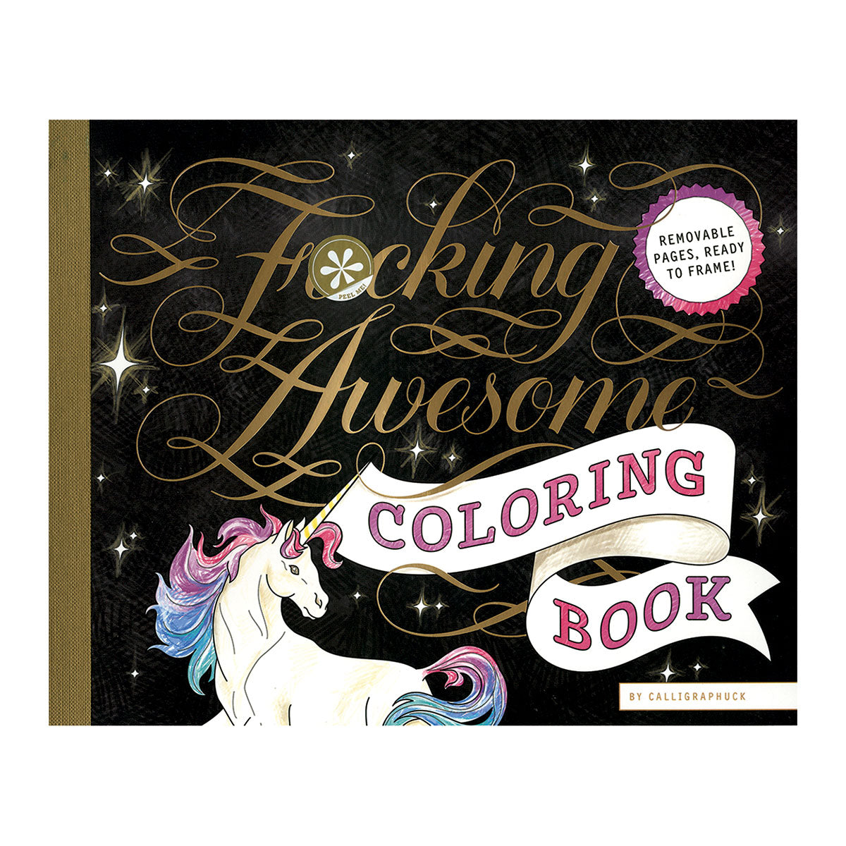Calligraphuck P*to Libro para Colorear Impresionante