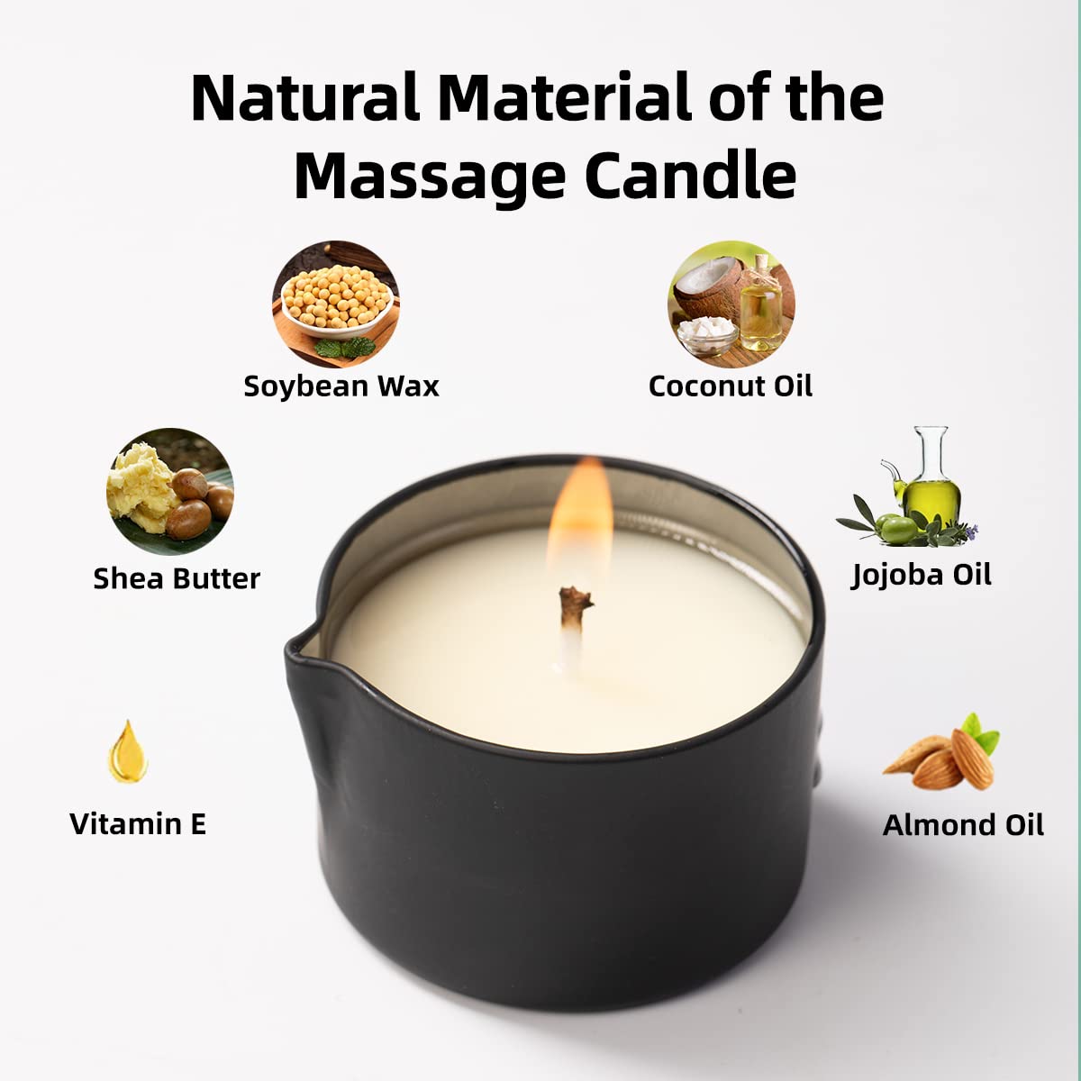 Caramel Whisky Sensual Massage Candle