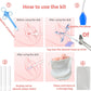 CareDeluxe – Kit de 8 Piezas para Limpieza y Almacenamiento de Juguetes