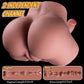 VelvetAxis Poupée gonflable transgenre 3-en-1 Dildo flexible 20 cm