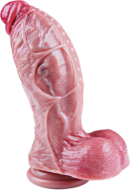 TitanCone Dildo XXL de 10.4” de Grosor y 3” de Diámetro con Ventosa