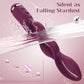 Vibrador TriCurve de triple estimulación con varita para punto G y 10 modos