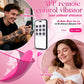 Vibrador tipo braga PulseLeaf APP Wearable a distancia 9 modos