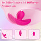 TriPulse Vibrateur Culotte Portable Télécommandé 3-en-1
