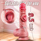 Dildo de empuje OccluraX AI 10 mordidas 10 modos de empuje