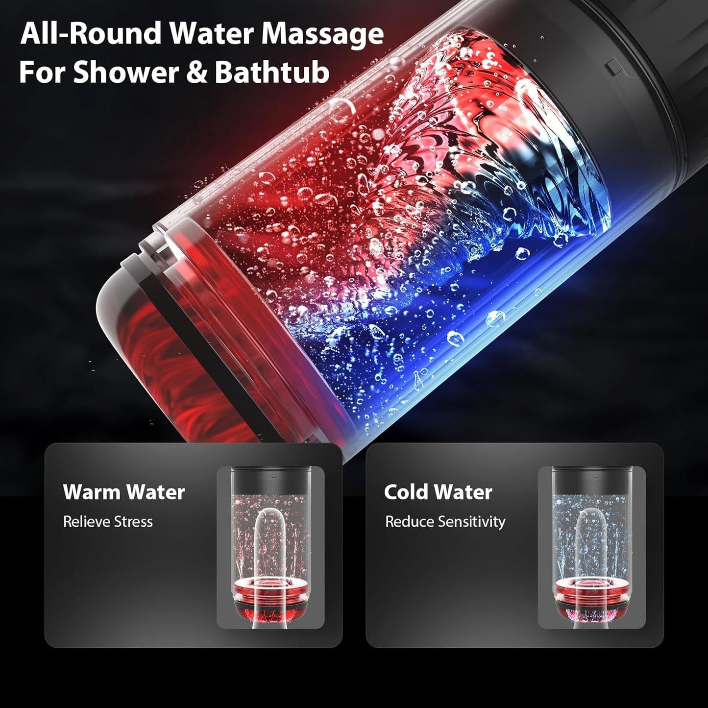 HydraSync AI Masturbador Masculino Empuje Gire Bombee Aplicación