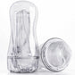 ClearGrip Espiral Succión Stroker Transparente