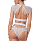 White Enticing Two Piece