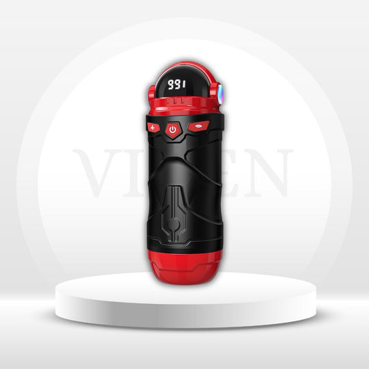 CipherX 2 Sleeves Male Stroker 9 Suction + 9 Vibe