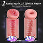 CipherX 2 Sleeves Male Stroker 9 Suction + 9 Vibe