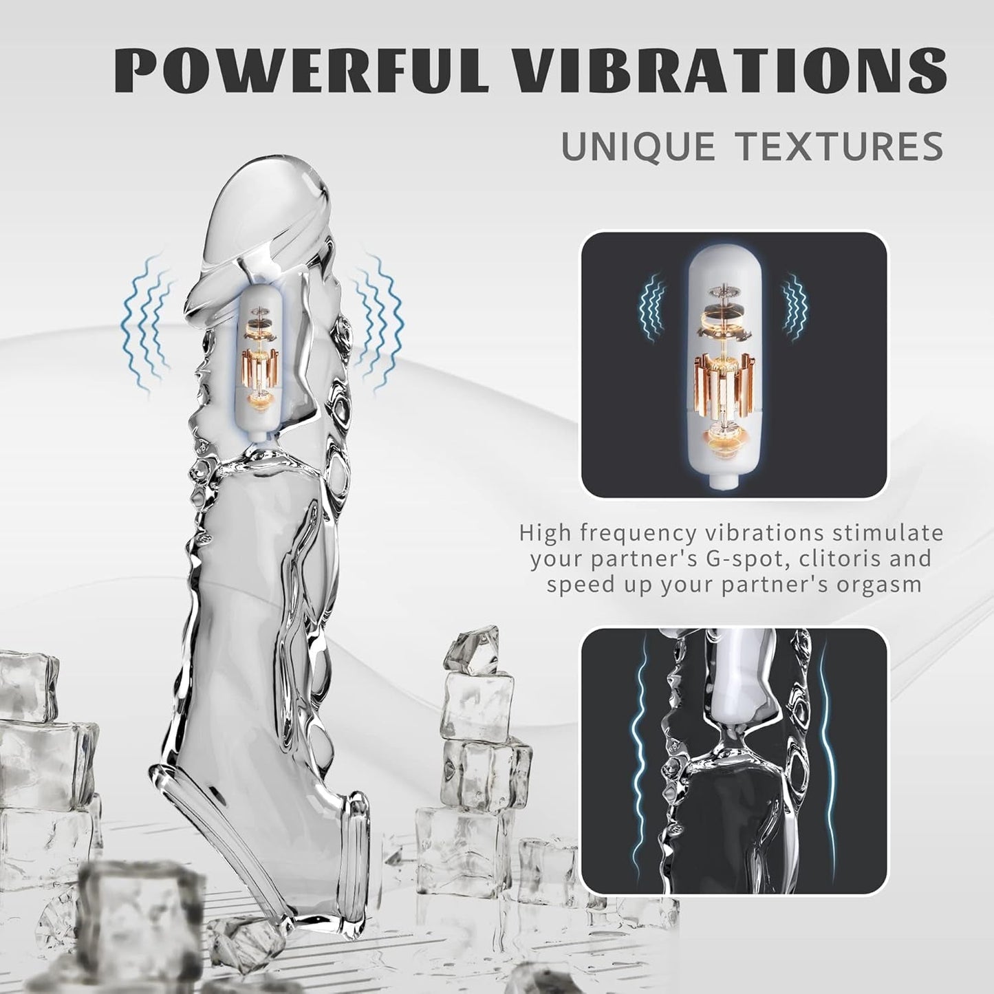 Extensor de pene vibrador ClearCharge