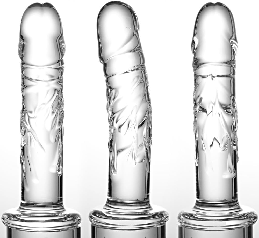 Dildo de cristal para principiantes ClearLuxe