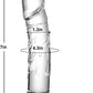 Dildo de cristal para principiantes ClearLuxe