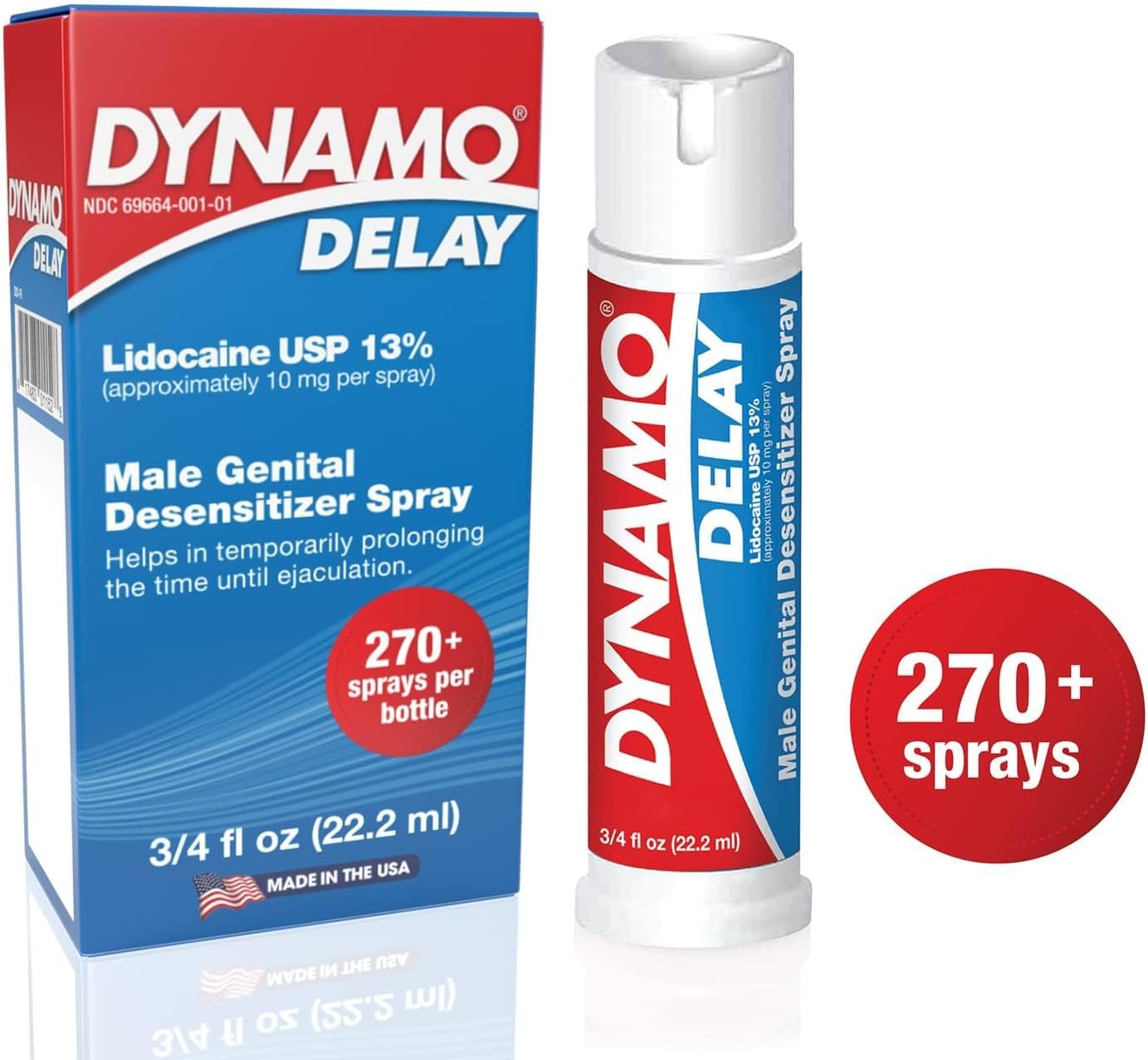 ClimaxPro Retardant en Spray pour Hommes - Pack de 5