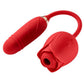 Rose Plus Suction + Thrusting Vibrator