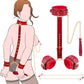 Set de sujeciones BDSM de cuero afelpado CloudBond