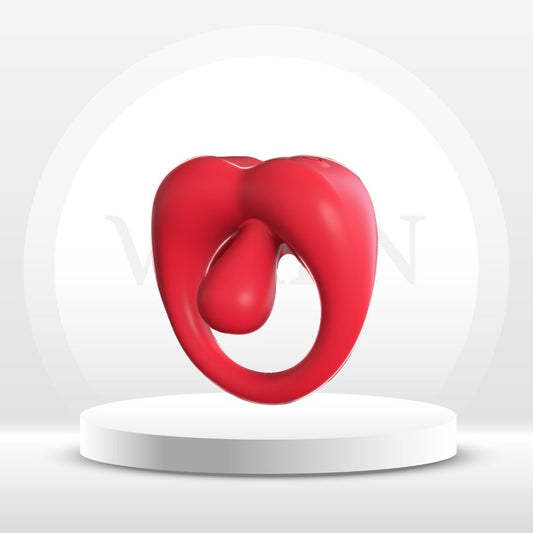 Anneau vibrant pour pénis ClutchMotion 360°
