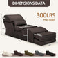 CocoaCurve Fold-Out Sex Chaise Lounge