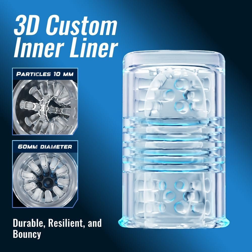CommandDrive AI App Male Stroker with Suction Base