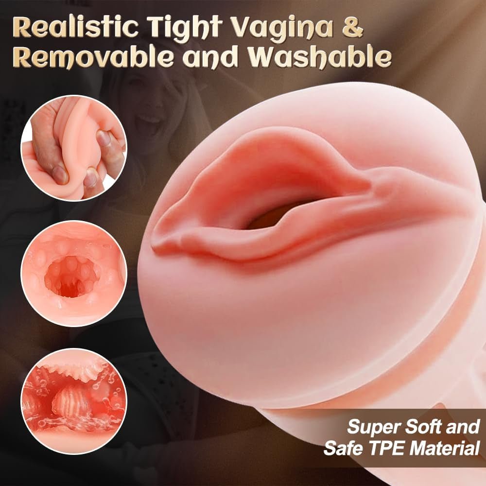 CommandSuite Male Stroker Set 10 Suction + 10 Vibe | AI + Plug