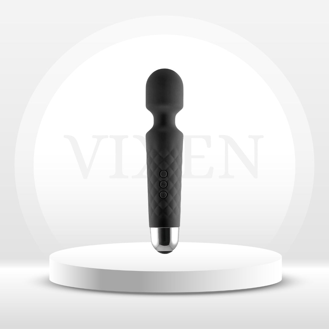 Vibrador de varita para clítoris y punto G CompactMuse de 20 modos