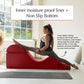 Chaise longue de relaxation intime convertible bleue