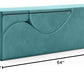 Chaise longue de relaxation intime convertible bleue