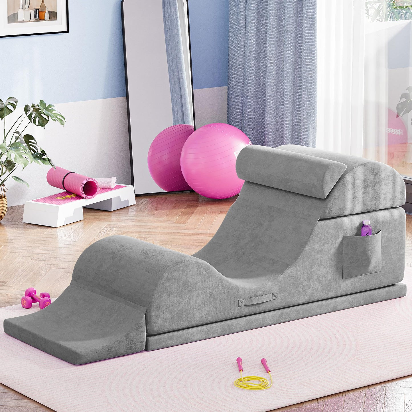Sillón íntimo ergonómico convertible
