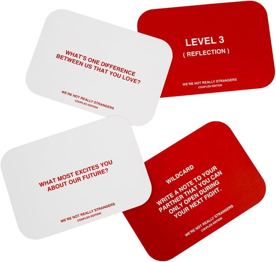 Juego de Cartas de Conversación Conexión de Parejas