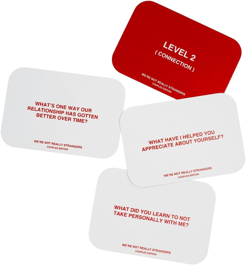 Juego de Cartas de Conversación Conexión de Parejas