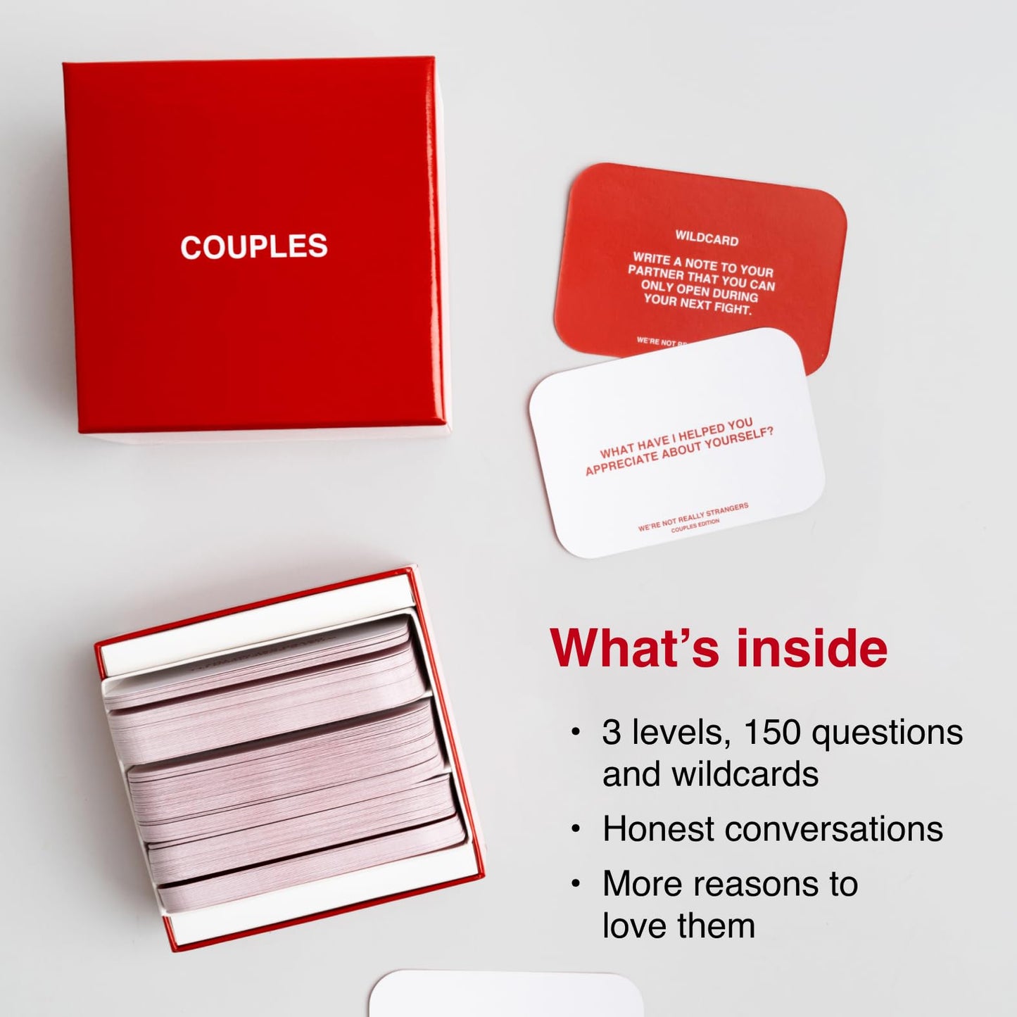 Juego de Cartas de Conversación Conexión de Parejas