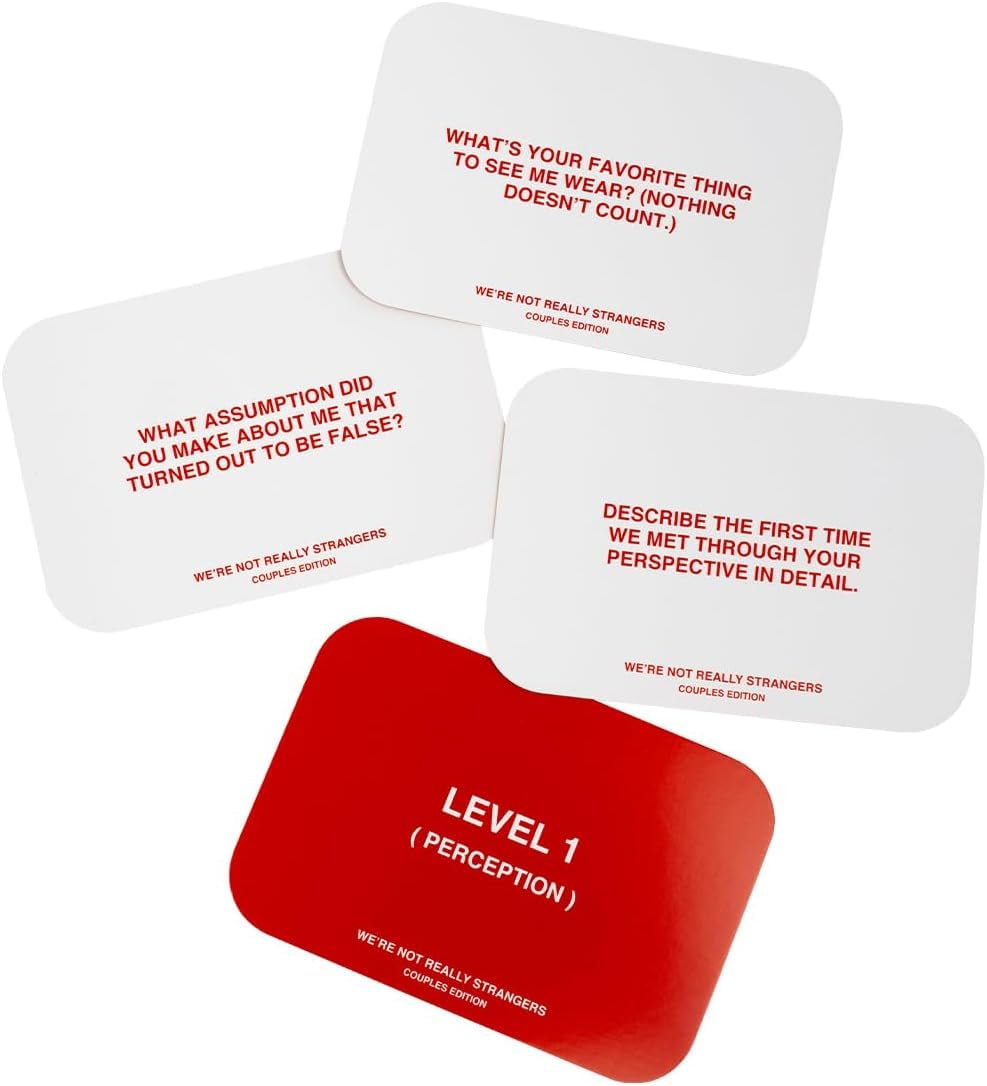 Juego de Cartas de Conversación Conexión de Parejas