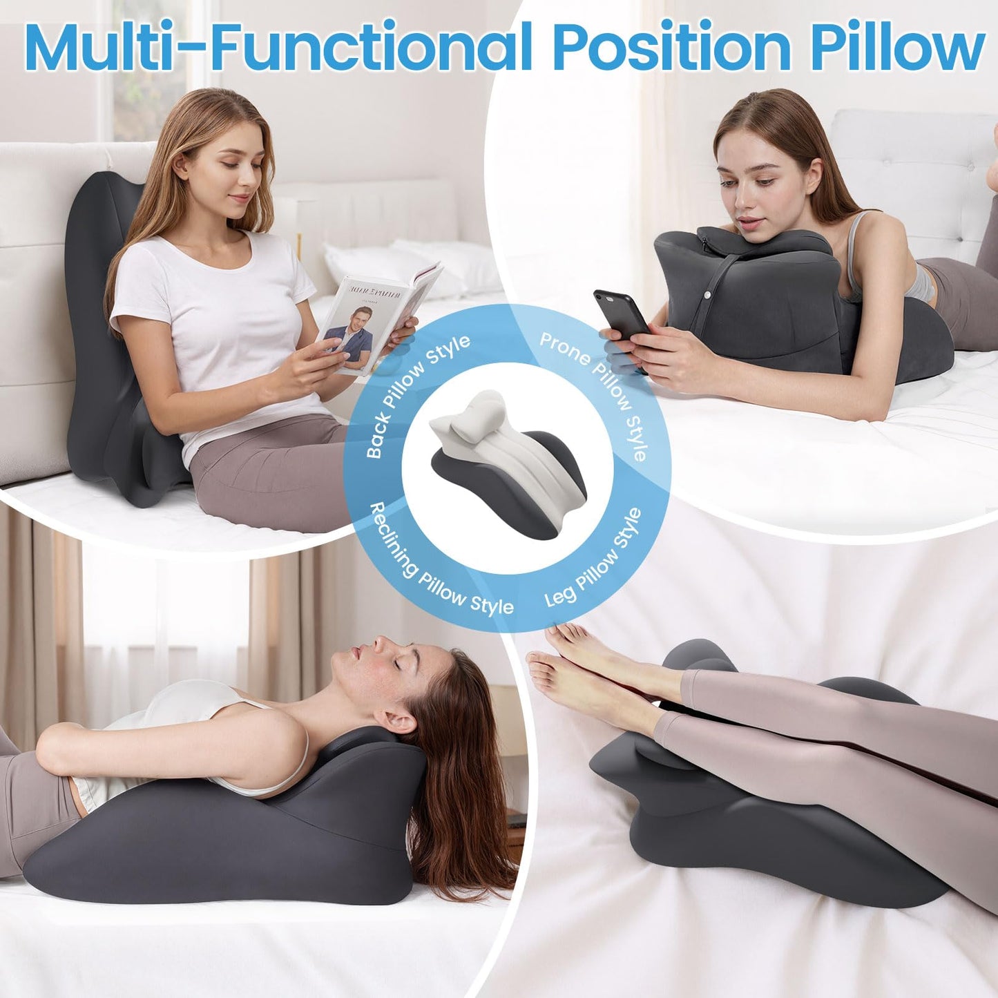 Oreiller Cale de Soutien Intime pour Couples