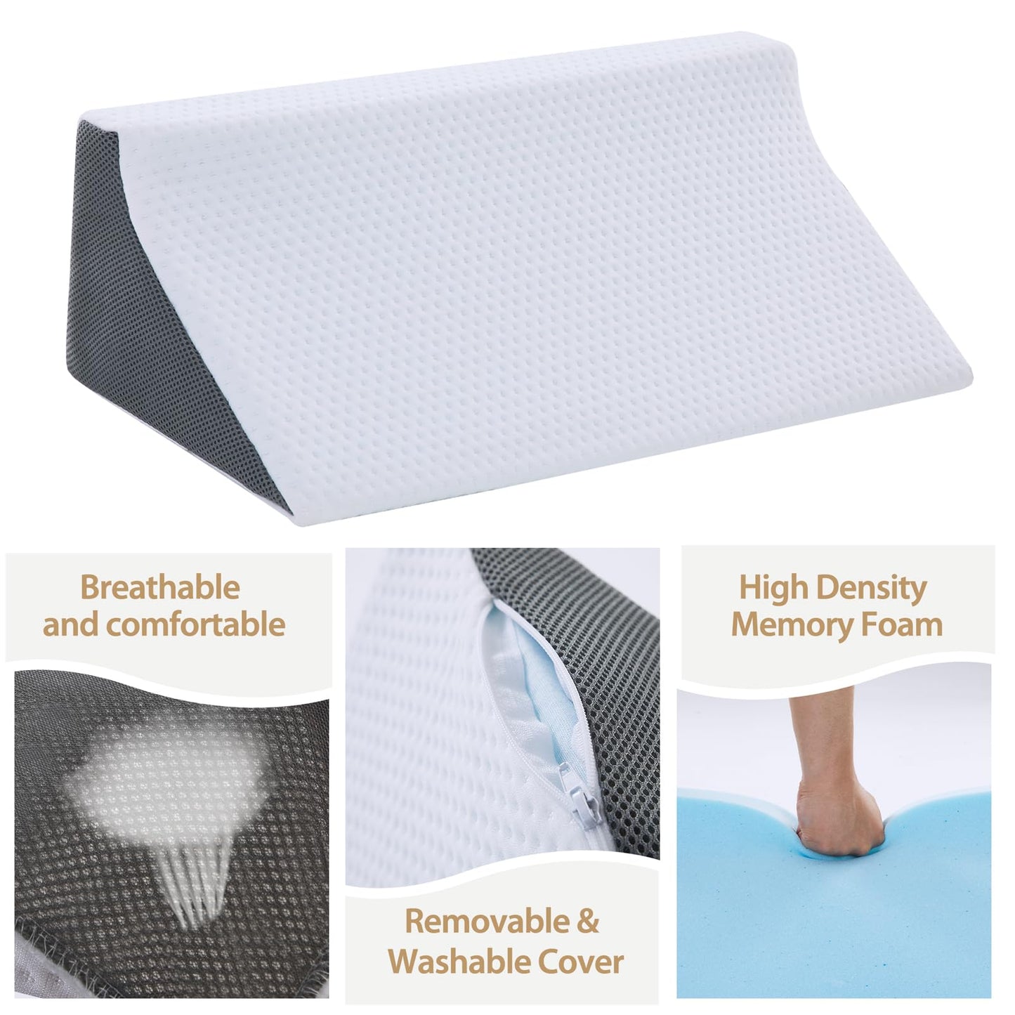 Almohada de cuña de lado íntima para parejas
