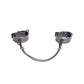 Menottes Coquette Pleasure Gunmetal Glamour