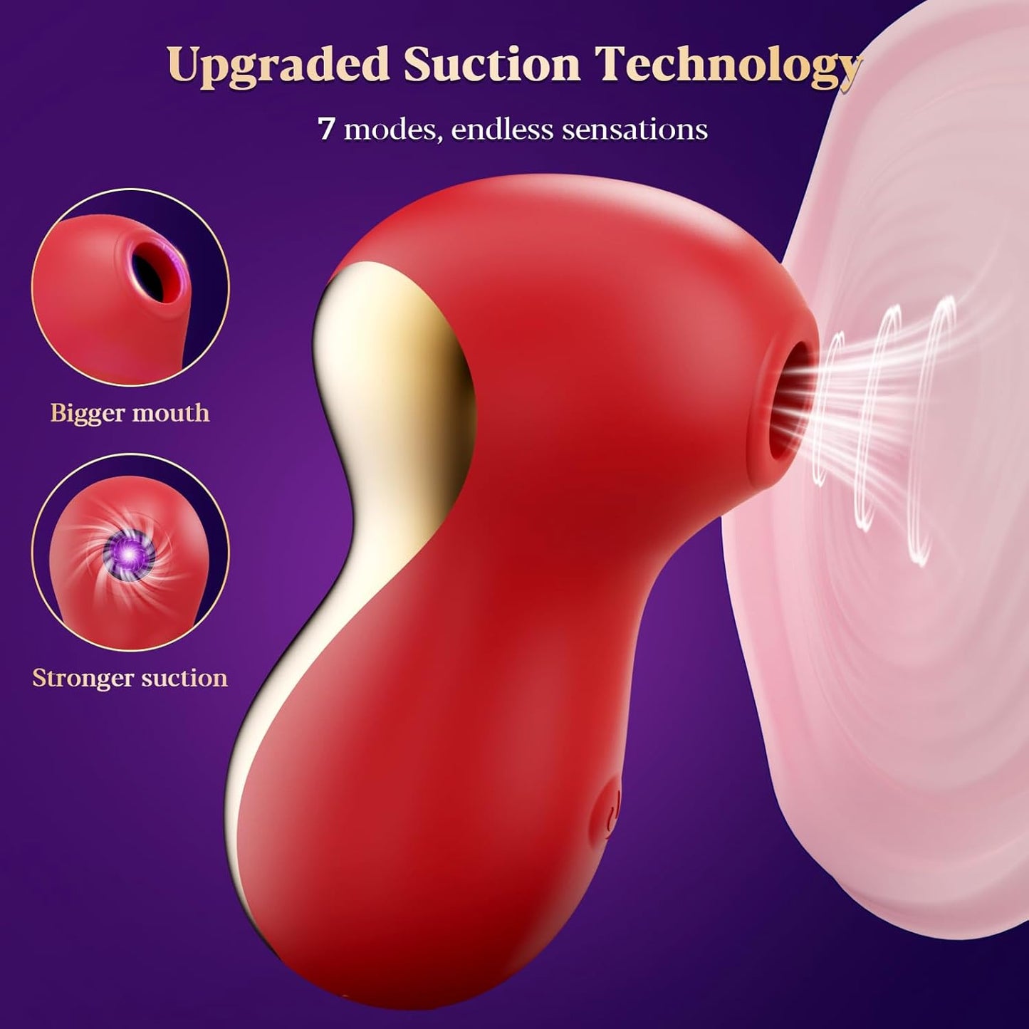 Vibrador de clítoris CraveSuction