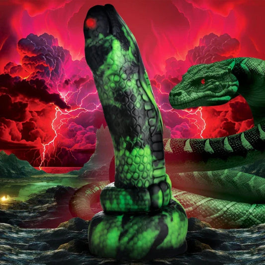 Gode en silicone Python Pénis de créature
