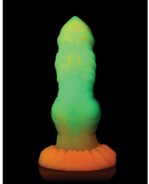 Biteau de créature envahisseur extraterrestre, gode extraterrestre phosphorescent