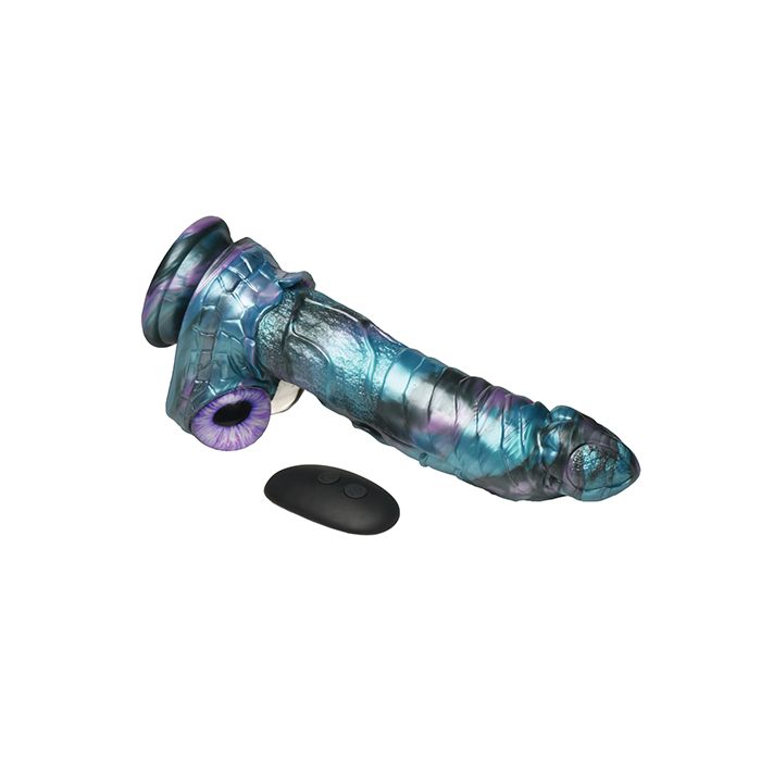 Dildo Vibrador y Penetrador Astro-Empuje de Creature Cocks