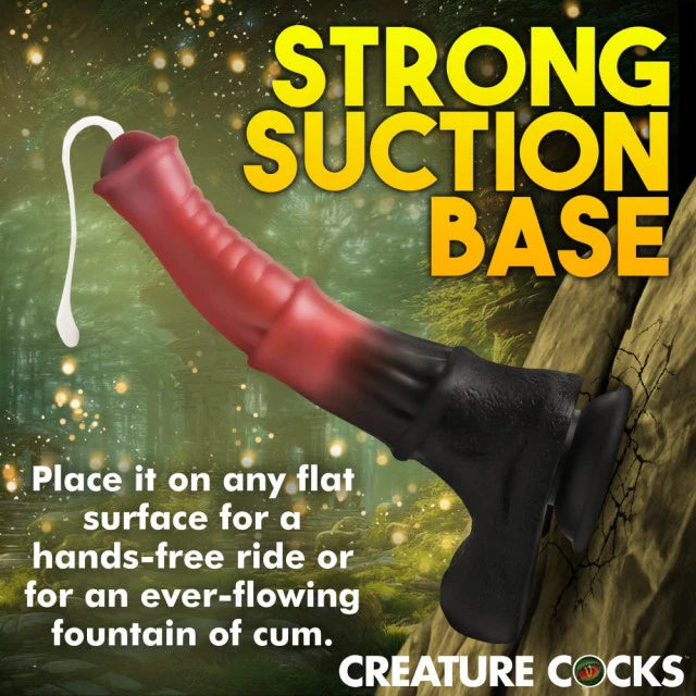 Créature Bite Centaure Éjaculant Silicone Godemichet