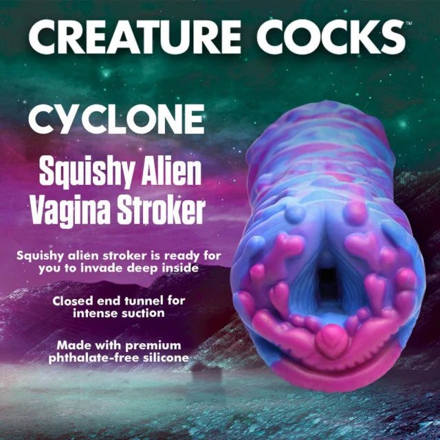 Vagina artificial de silicona Creature Cocks Cyclone Alien