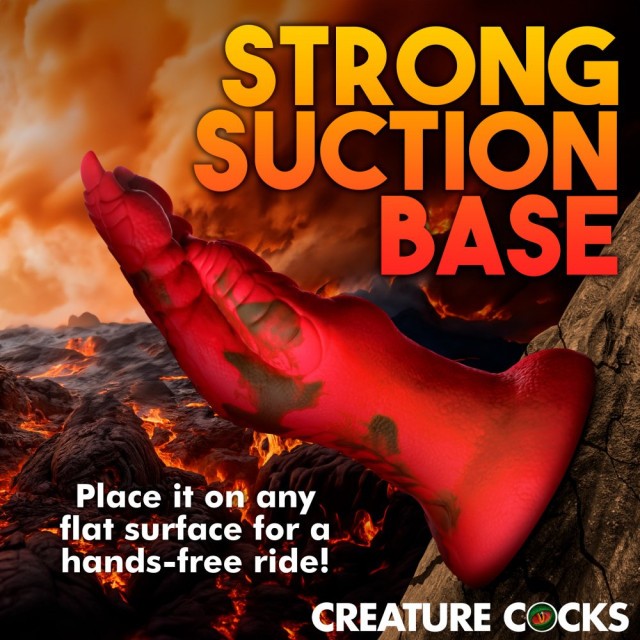 Dildo de silicona para fisting Demon Claw de Creature Cocks