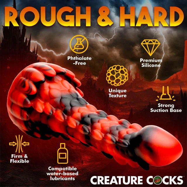 Créature bite Démon dragon à écailles Dildo en érection
