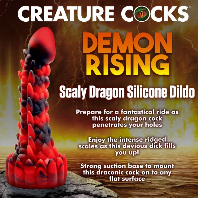 Créature bite Démon dragon à écailles Dildo en érection