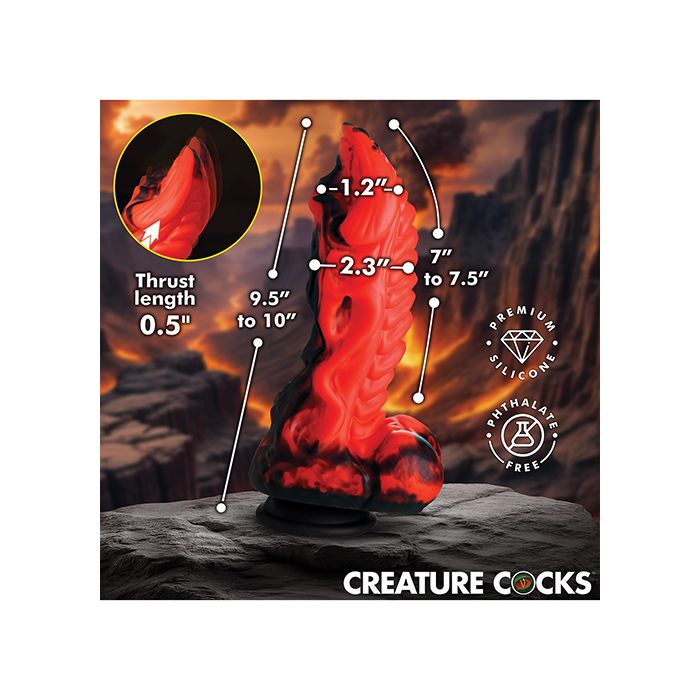 Dragon Créature Sexe Pénétrant et Vibrateur Dragon